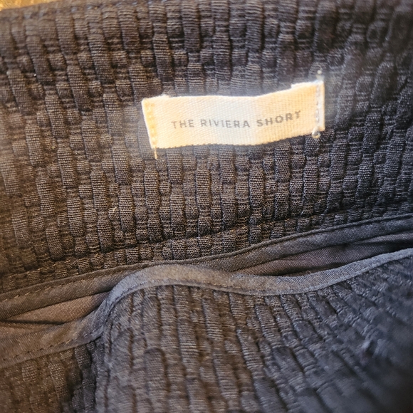 Loft Rivera Shorts Black With Buttons Size 00 - Picture 4 of 6